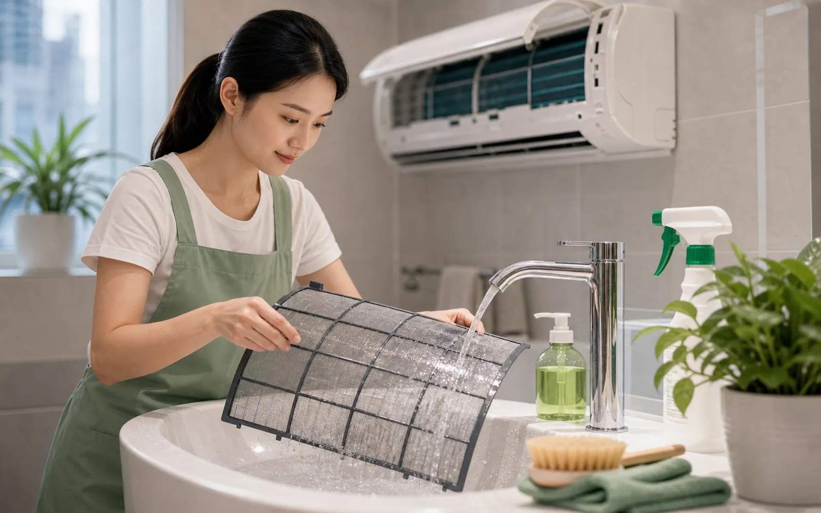 【家居攻略】夏季冷氣開機前必做!三分鐘教你深度清洗分體機